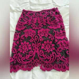 Beautiful pink lace dress